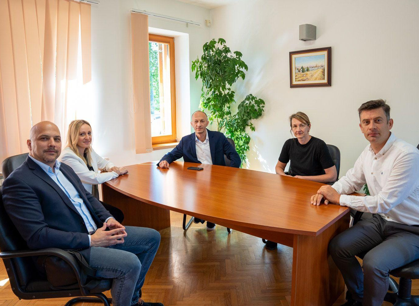 Sudionici razgovora o obnovi Gojtanova doma                                                                                                                                                                                                               